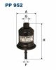FILTRON PP952 Fuel filter